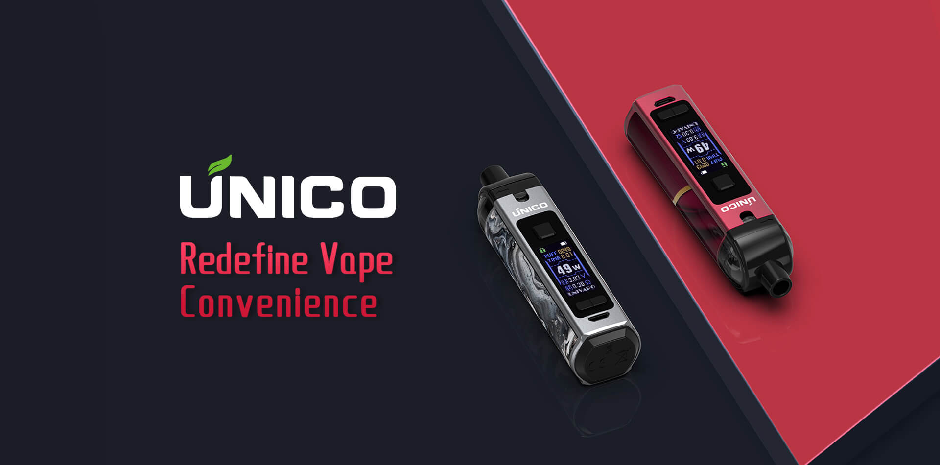 unico - 7 colors available - famous for its extraordinary convenient refilling system and dual PCB protective solutions,Unico is popular among both inexperienced and experienced vapers around the world.-9